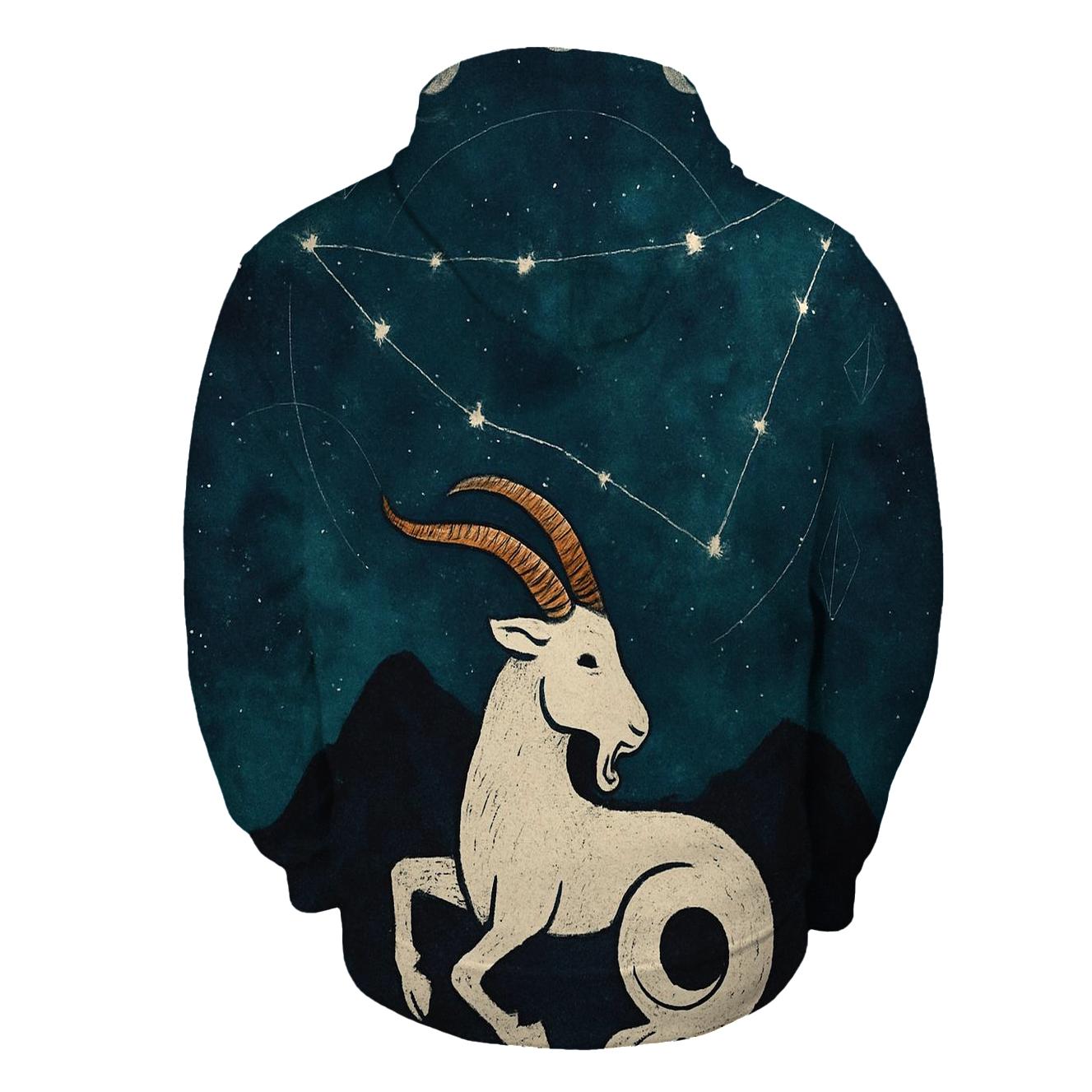 Capricorn Mountain Nebula hoodie styles