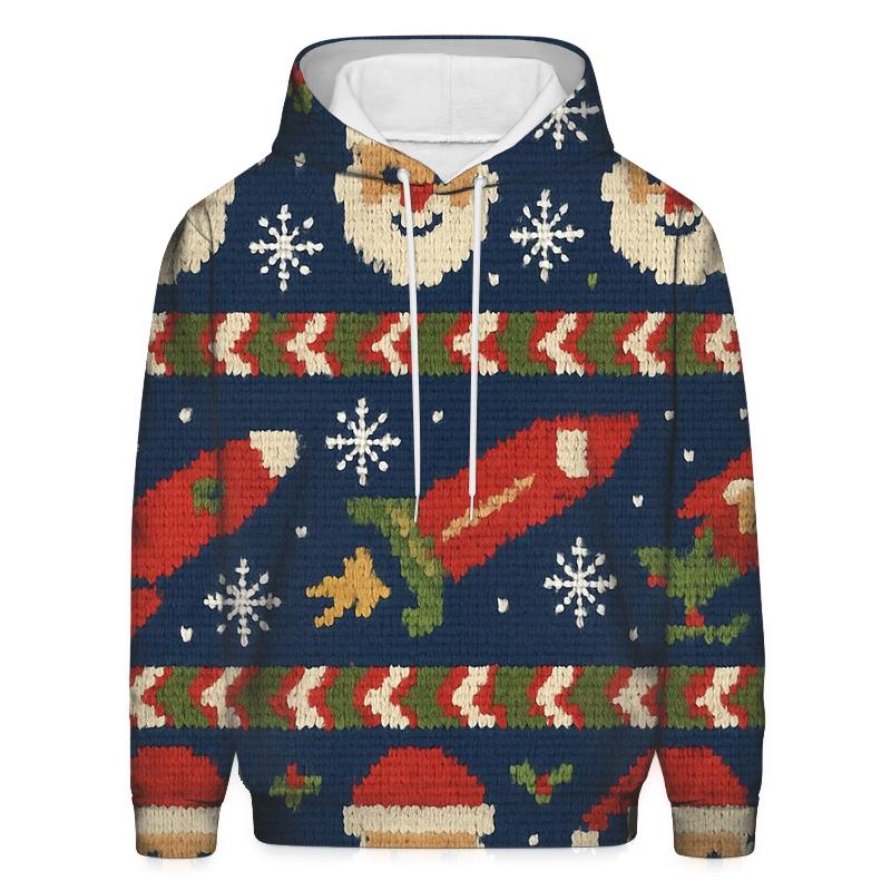 Galactic Tinsel Sweater Design embroidered hoodies