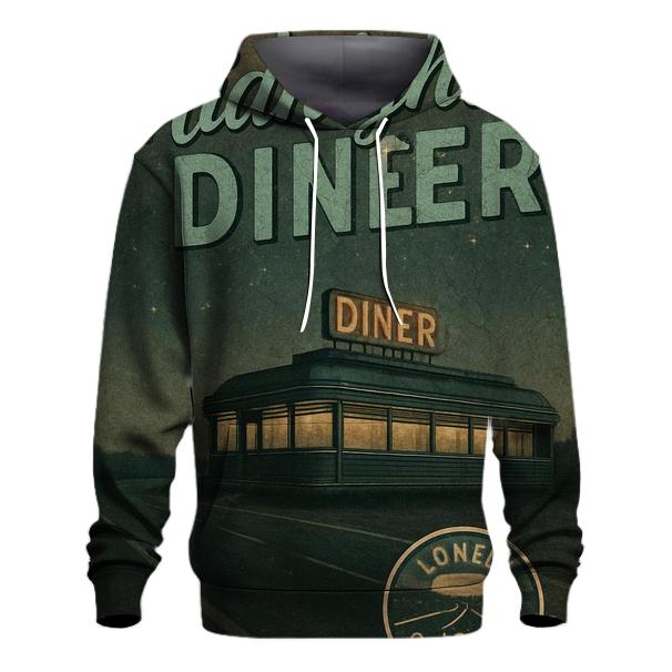 Midnight Diner Roadtrip Poster premium hoodies