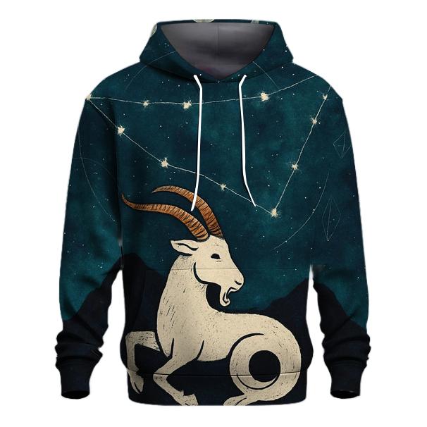 Capricorn Mountain Nebula zip-up hoodies