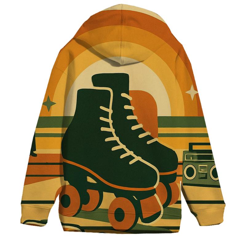 Sunset Roller Disco lightweight hoodies