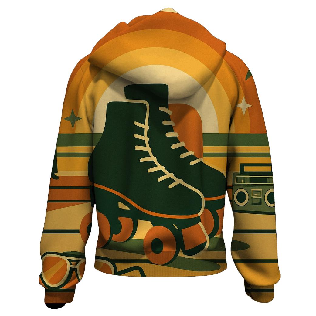 Sunset Roller Disco hoodies fashion
