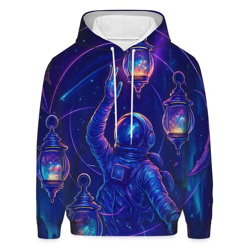 Orbiting Lanterns Of Vega graphic hoodies