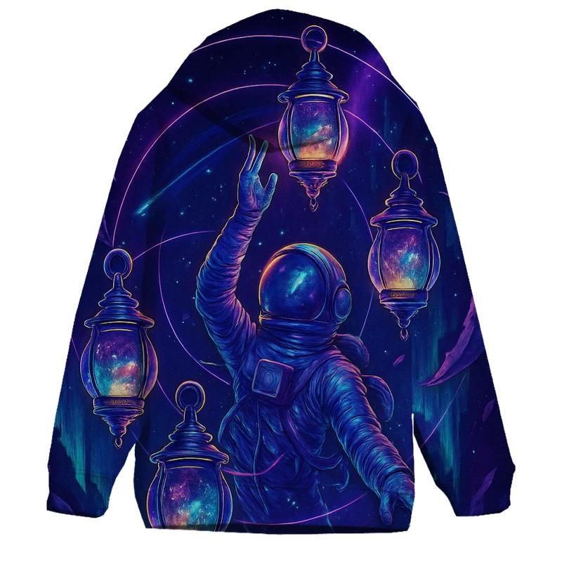Orbiting Lanterns Of Vega graphic hoodies