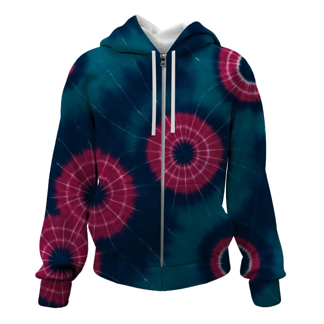 Kumo Cluster Bullseye Panel embroidered hoodies