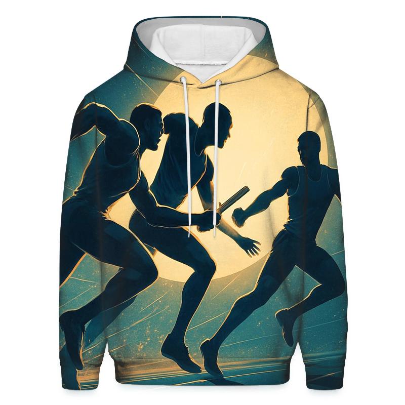 Solar Sprint Relay pullover hoodies