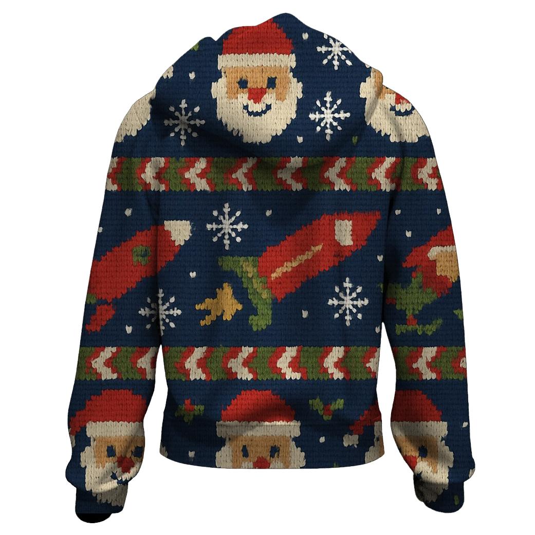 Galactic Tinsel Sweater Design premium hoodies