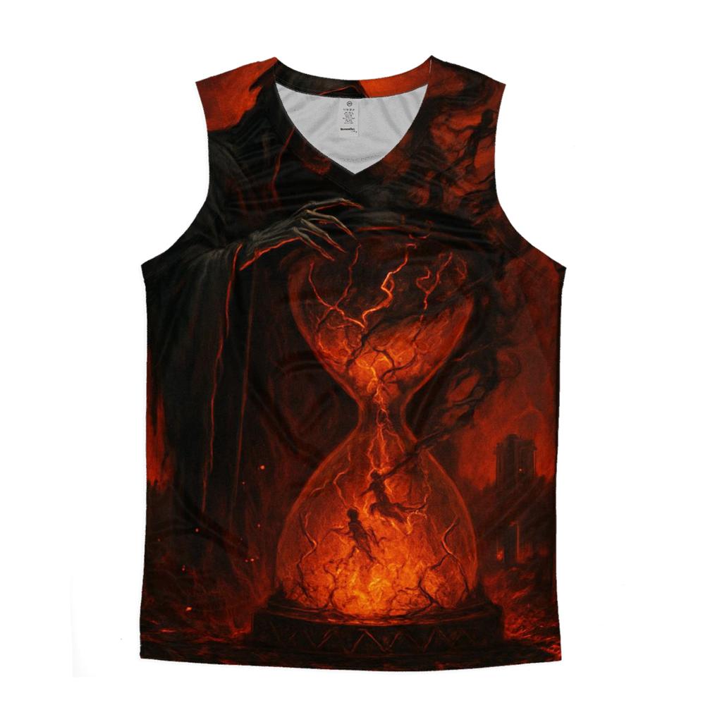 Infernal Hourglass Of Lost Souls stylish racerback tanks