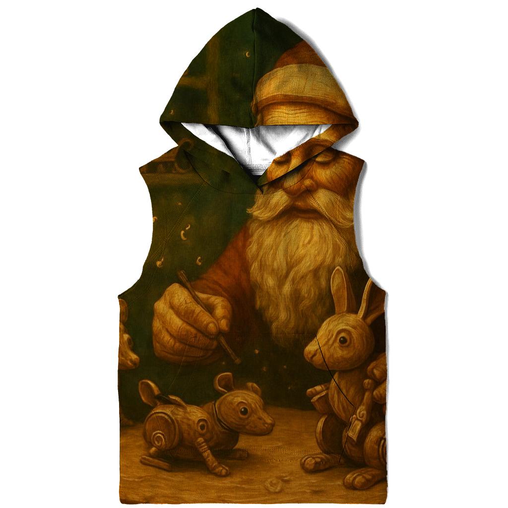 Woodland Clockwork Santa hoodie styles