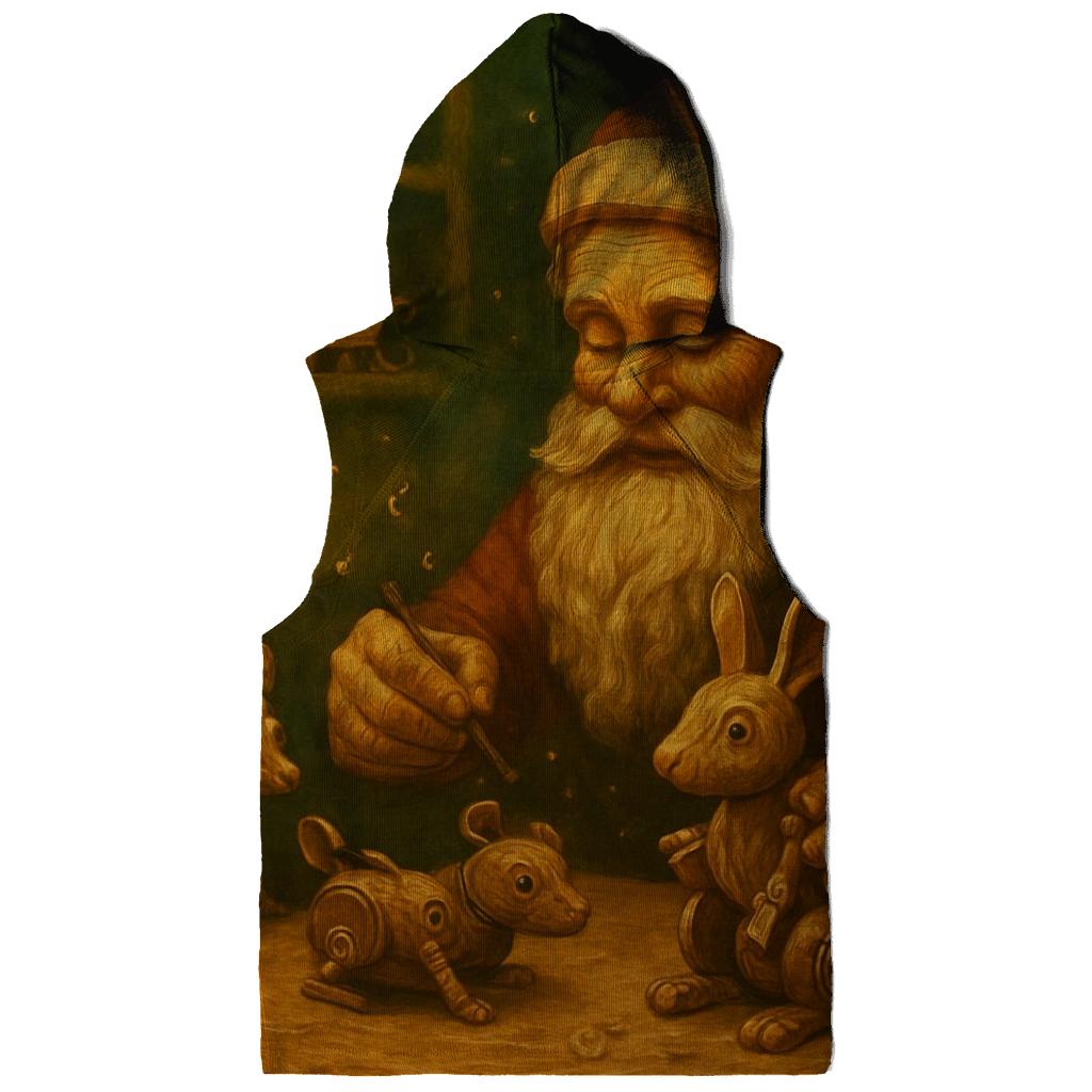 Woodland Clockwork Santa hoodie styles