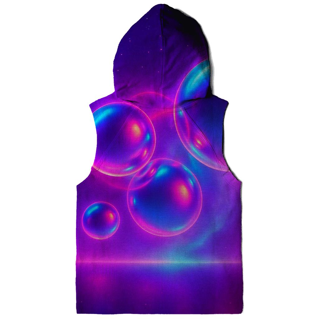 Neon Drift Orbs premium hoodies
