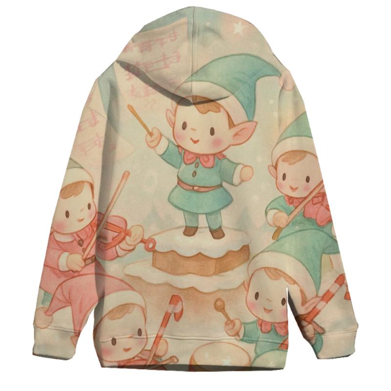 Santas Tiny Workshop Orchestra hoodie styles