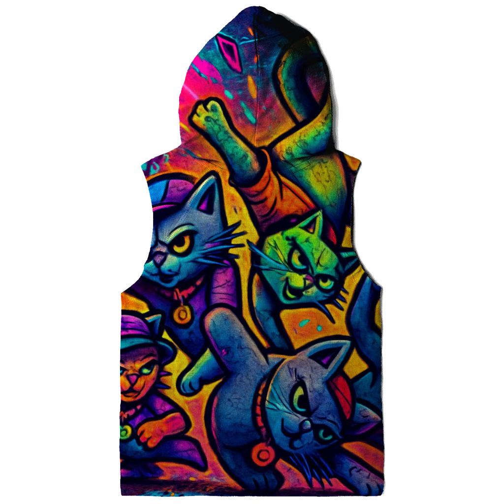 Graffiti Breakdance Crew Cats hoodie trends