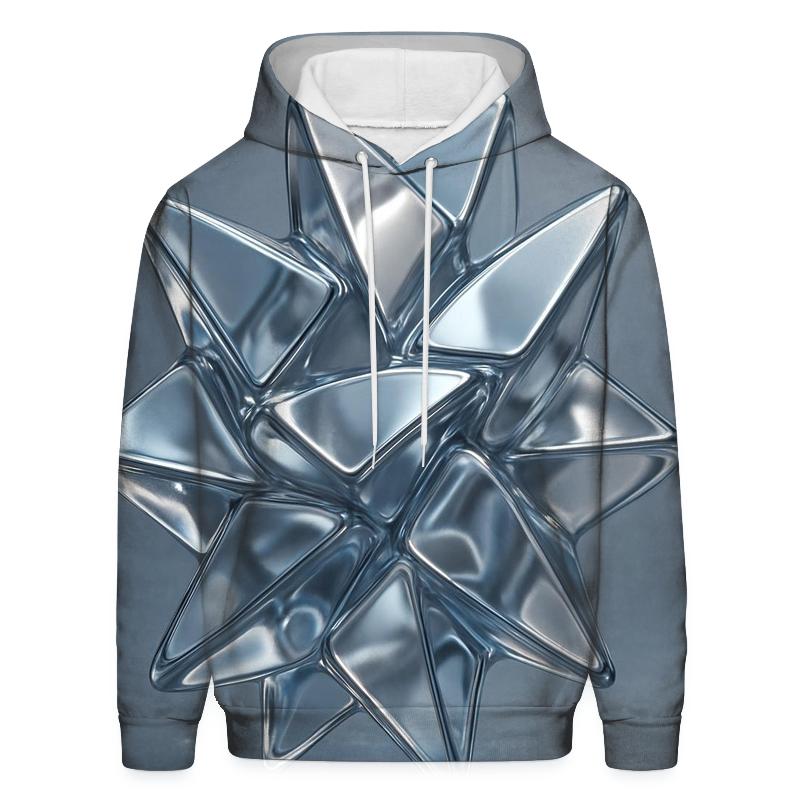 Molten Geometry Gradient premium hoodies