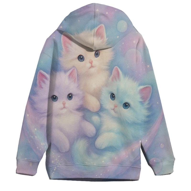 Cosmic Dreamer Kittens hoodie designs