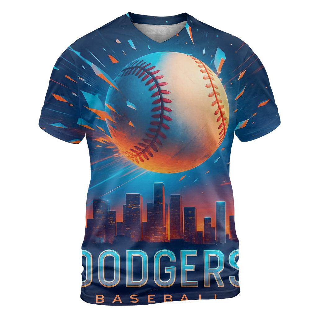 Skyline Home Run Burst unique graphic print tees