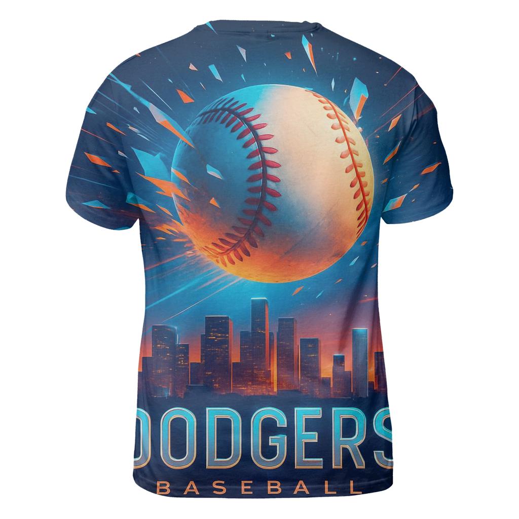 Skyline Home Run Burst unique graphic print tees