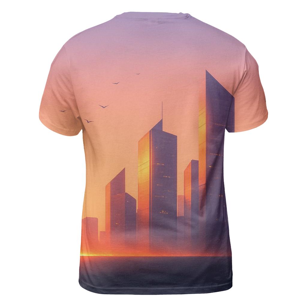 City Of Gold Dusk custom all-over print shirts