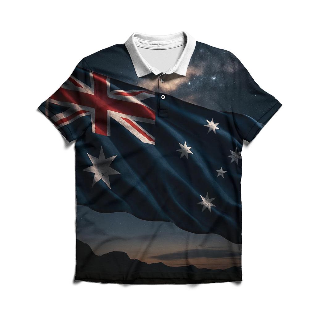 Southern Cross Nightfall stylish collar polo tees