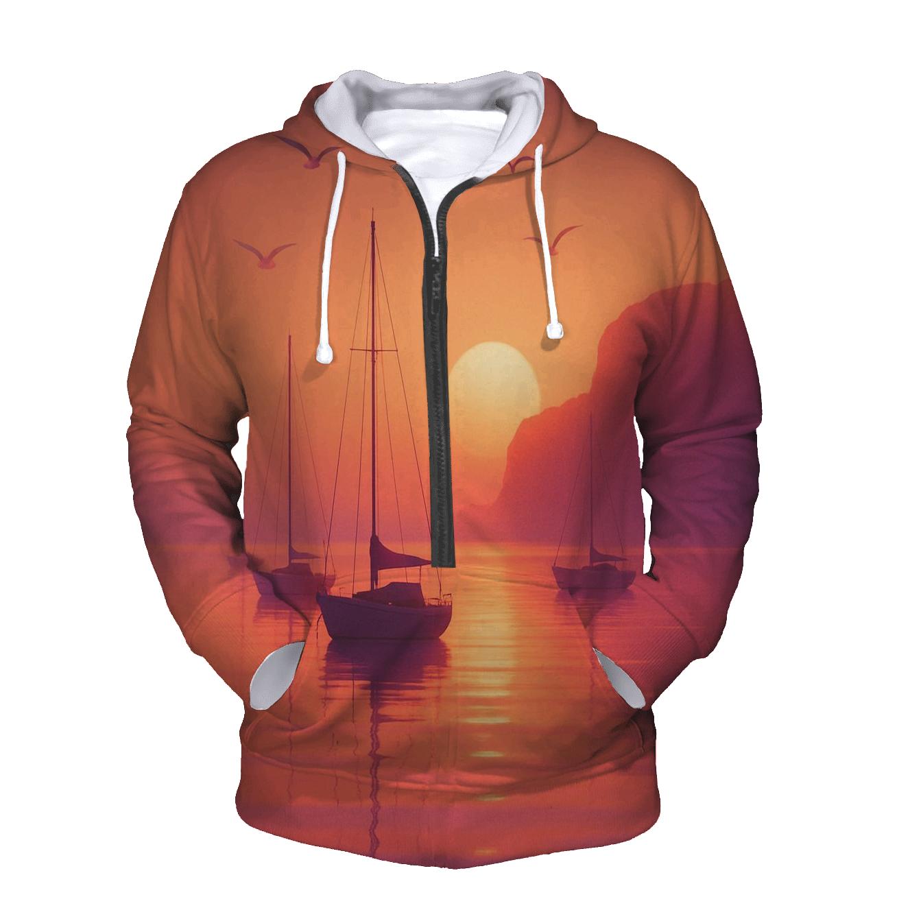 Coral Harbor Reverie heavyweight hoodies