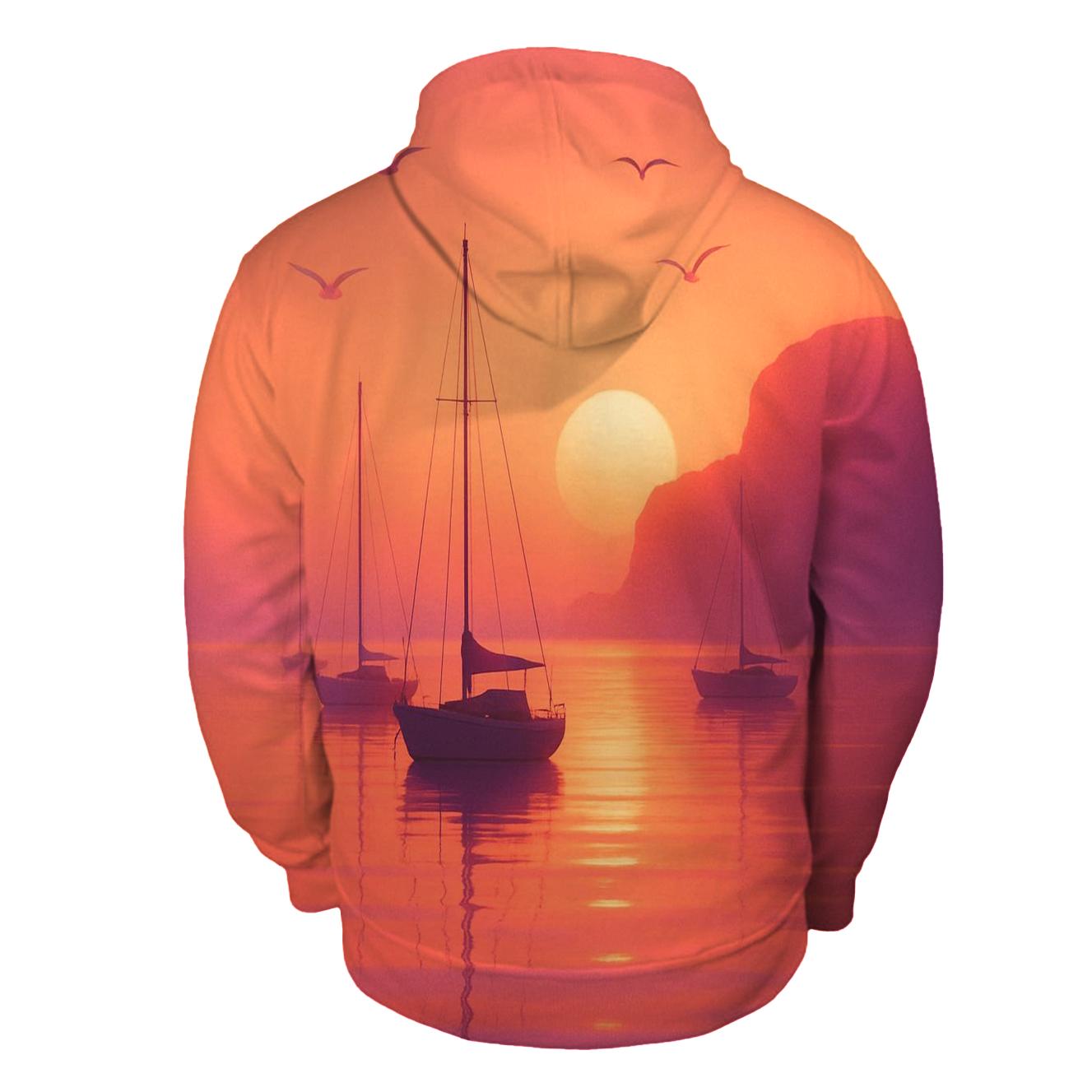 Coral Harbor Reverie heavyweight hoodies