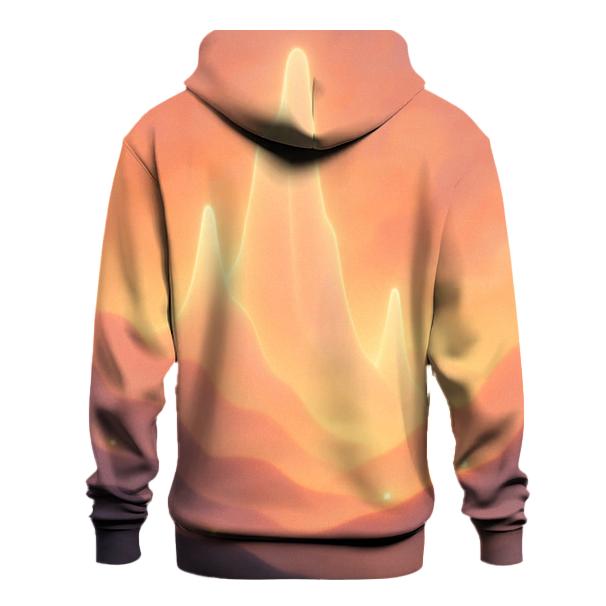 Sunset Valley Gradient heavyweight hoodies