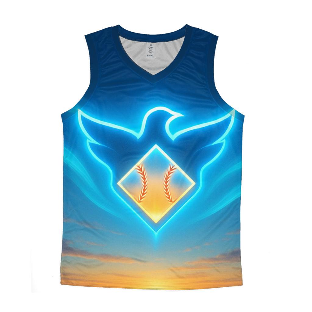 Blue Jays Aurora Diamond cotton sleeveless tops