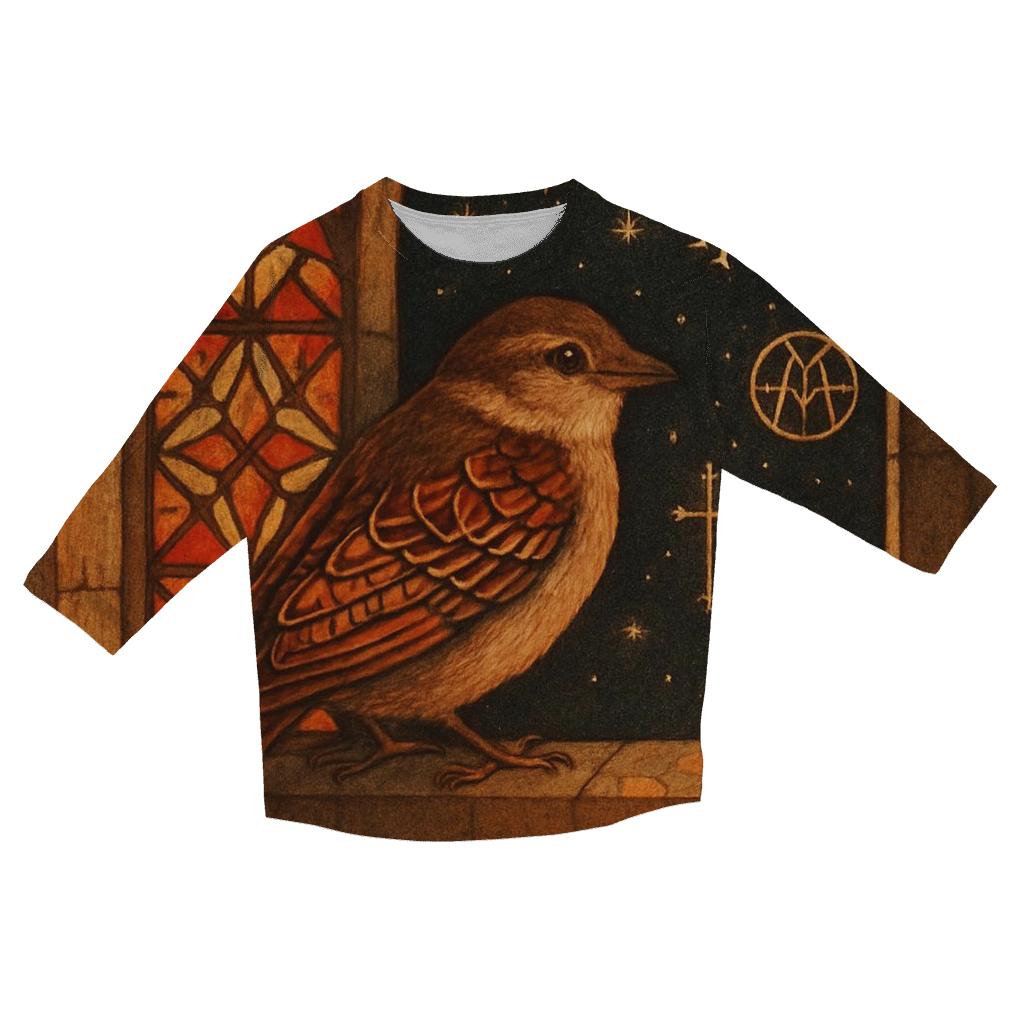 Latticewing Sparrow custom 3/4 sleeve shirts