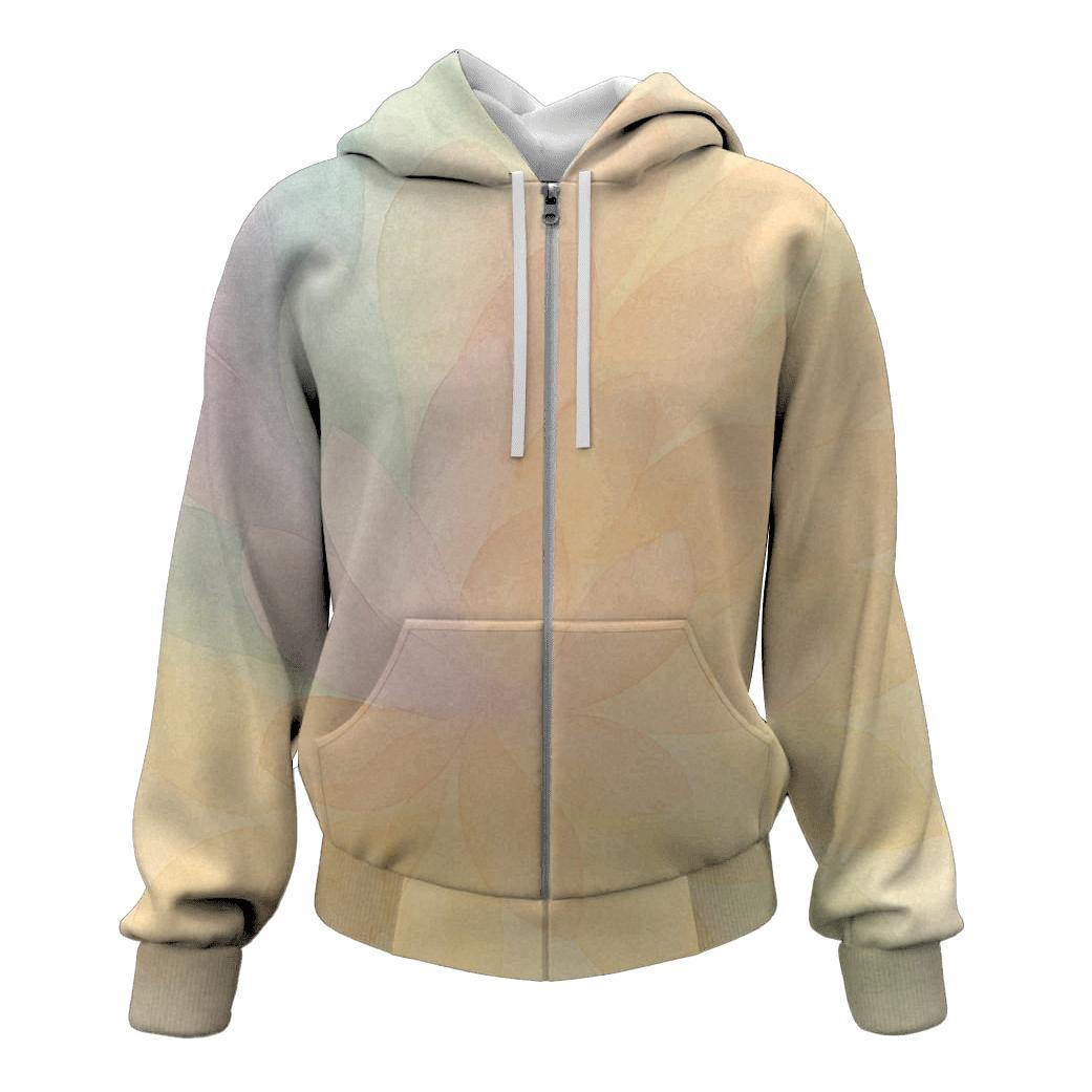 Pastel Bloom Drift hoodie styles
