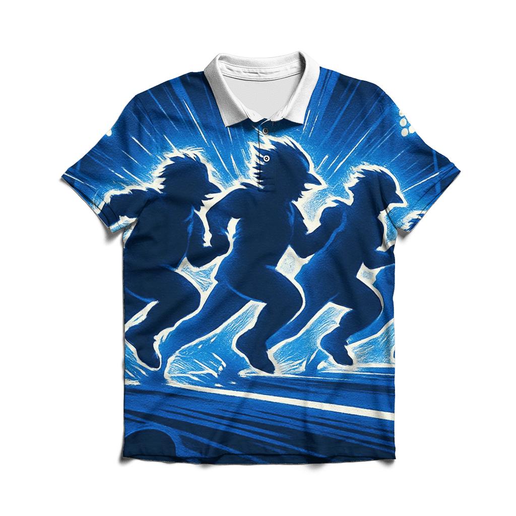 Blue Jays Feather Charge custom polo shirts