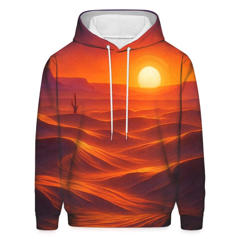 Auroral Dune Sunset heavyweight hoodies