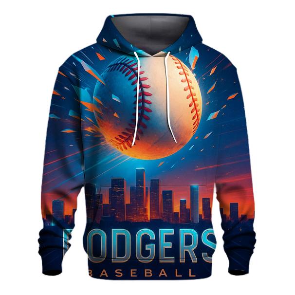 Skyline Home Run Burst printed hoodies