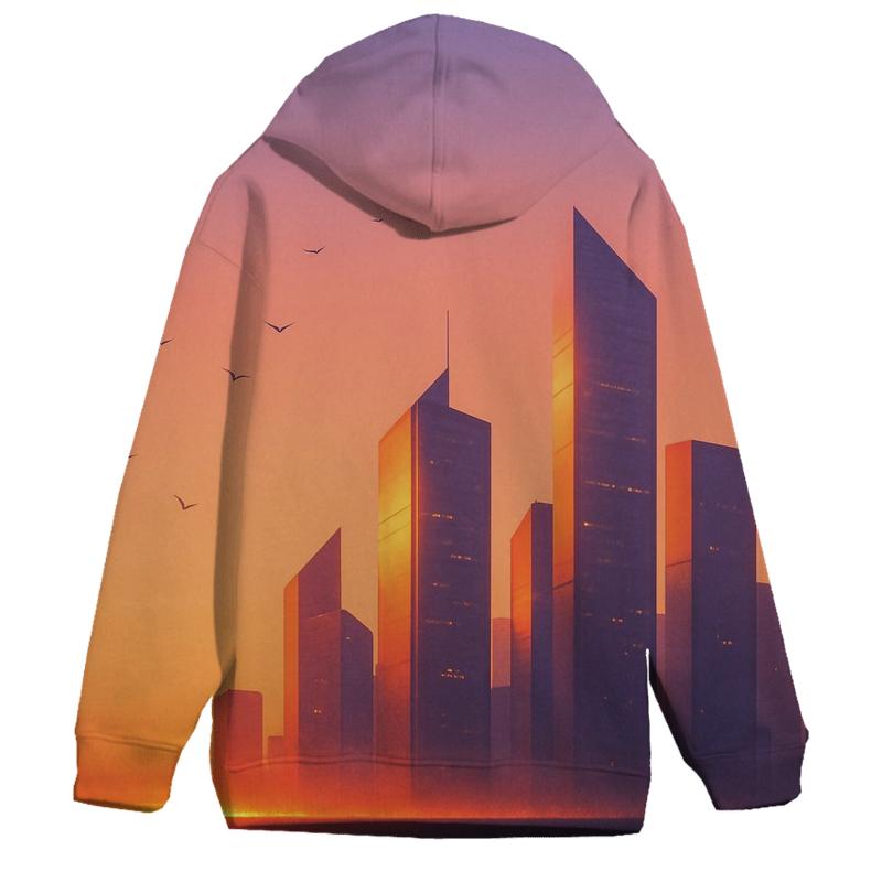 City Of Gold Dusk embroidered hoodies