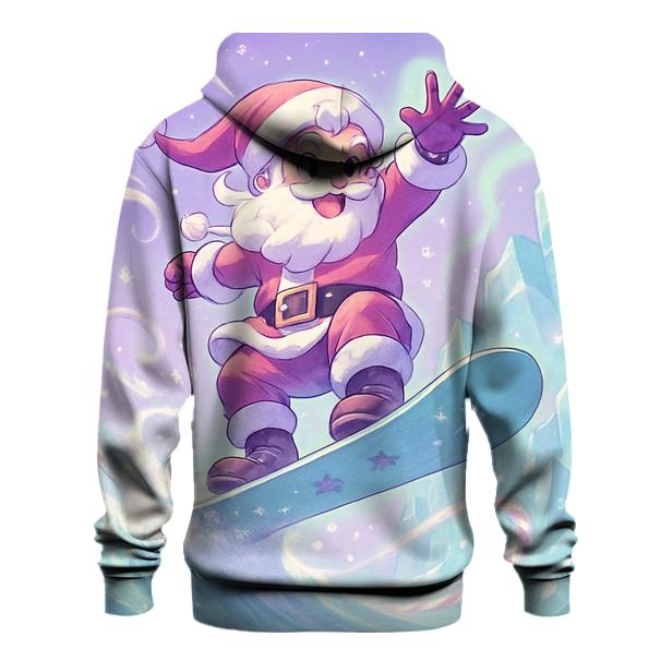 Frostlight Surfing Santa hoodies fashion