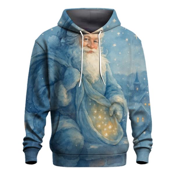 Starlit Chimney Guardian printed hoodies