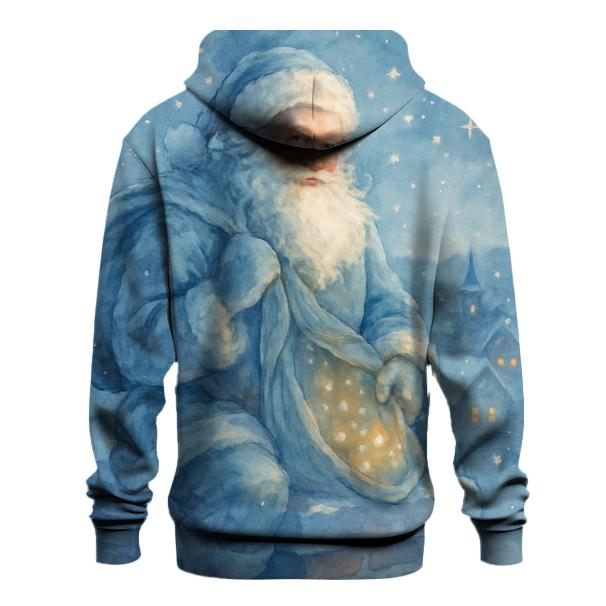 Starlit Chimney Guardian printed hoodies