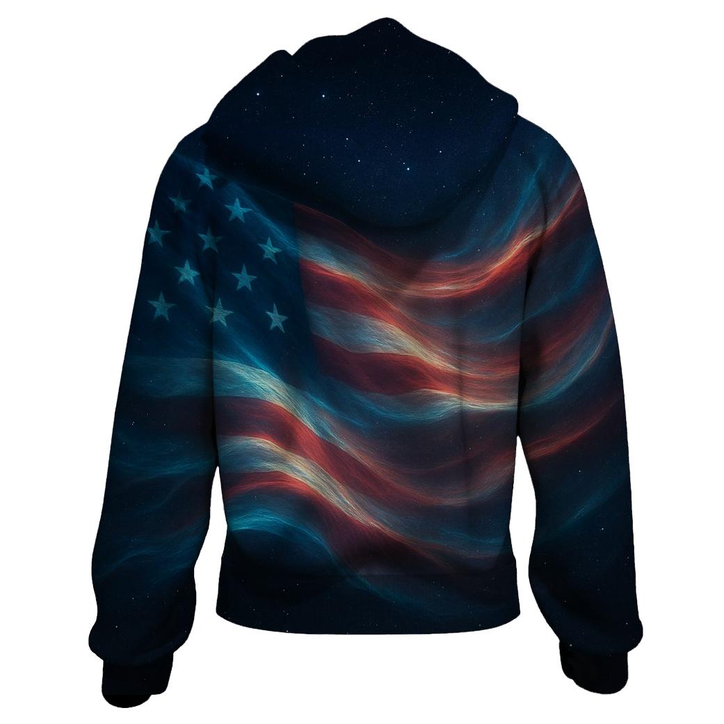 Aurora Stripes designer hoodies