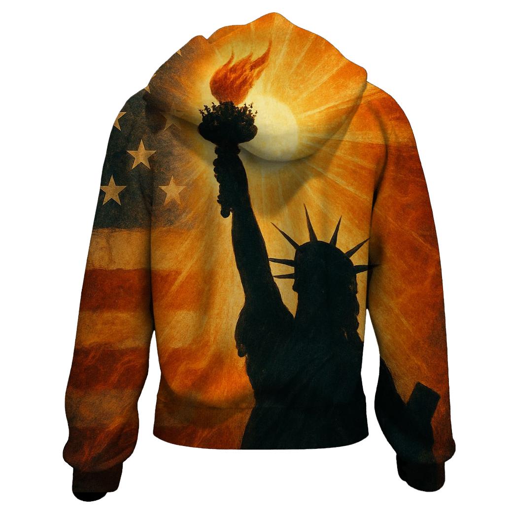Liberty Flame custom hoodies