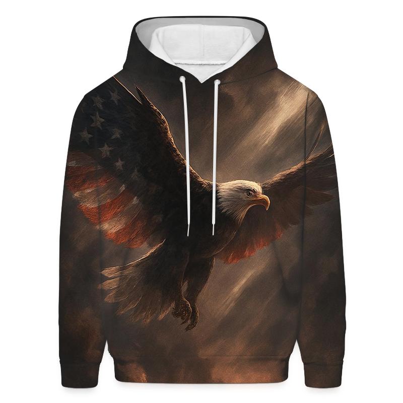 Eagle Over Watch heavyweight hoodies