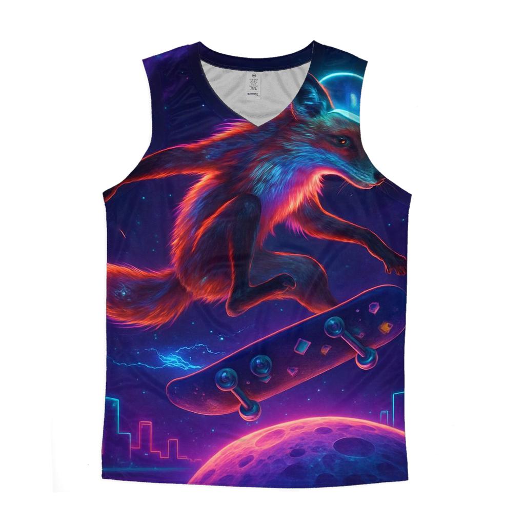 Nebula Skate Fox designer workout tanks