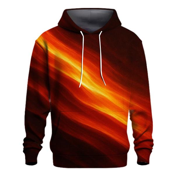 Molten Cascade embroidered hoodies