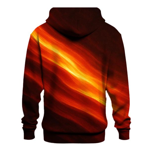 Molten Cascade embroidered hoodies