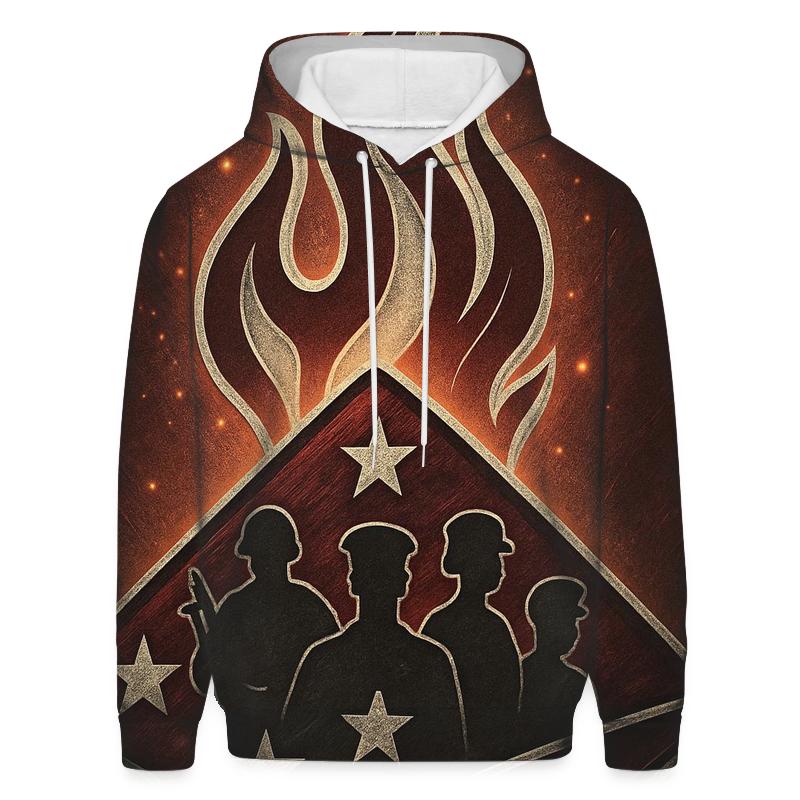 Veteran Flame Emblem premium hoodies