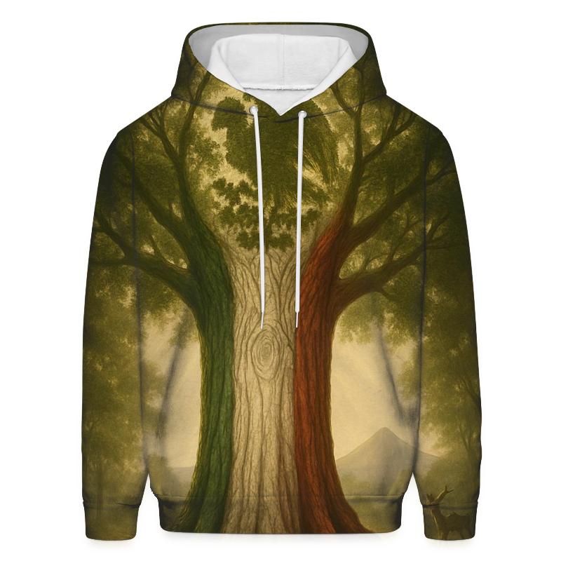 Aztec Forest Banner lightweight hoodies