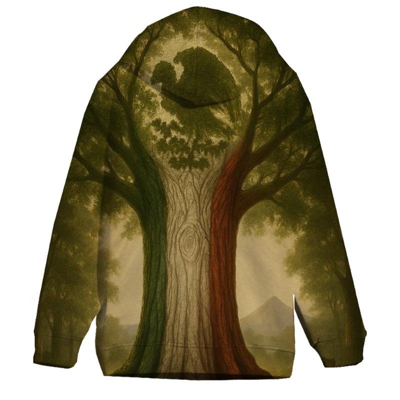 Aztec Forest Banner lightweight hoodies
