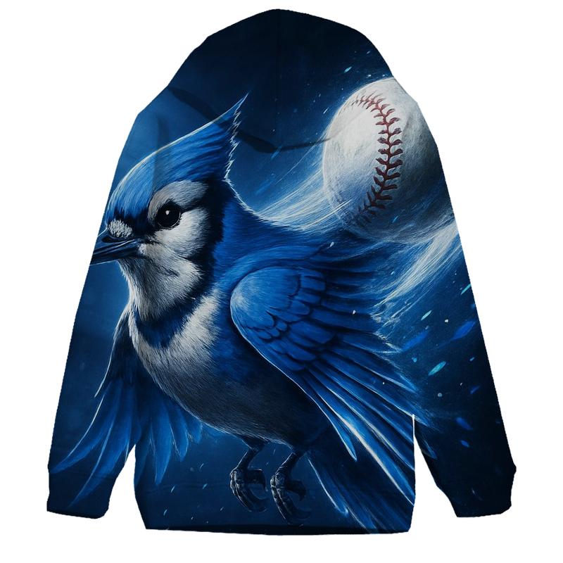 Blue Jays Flight Over Diamond lightweight hoodies