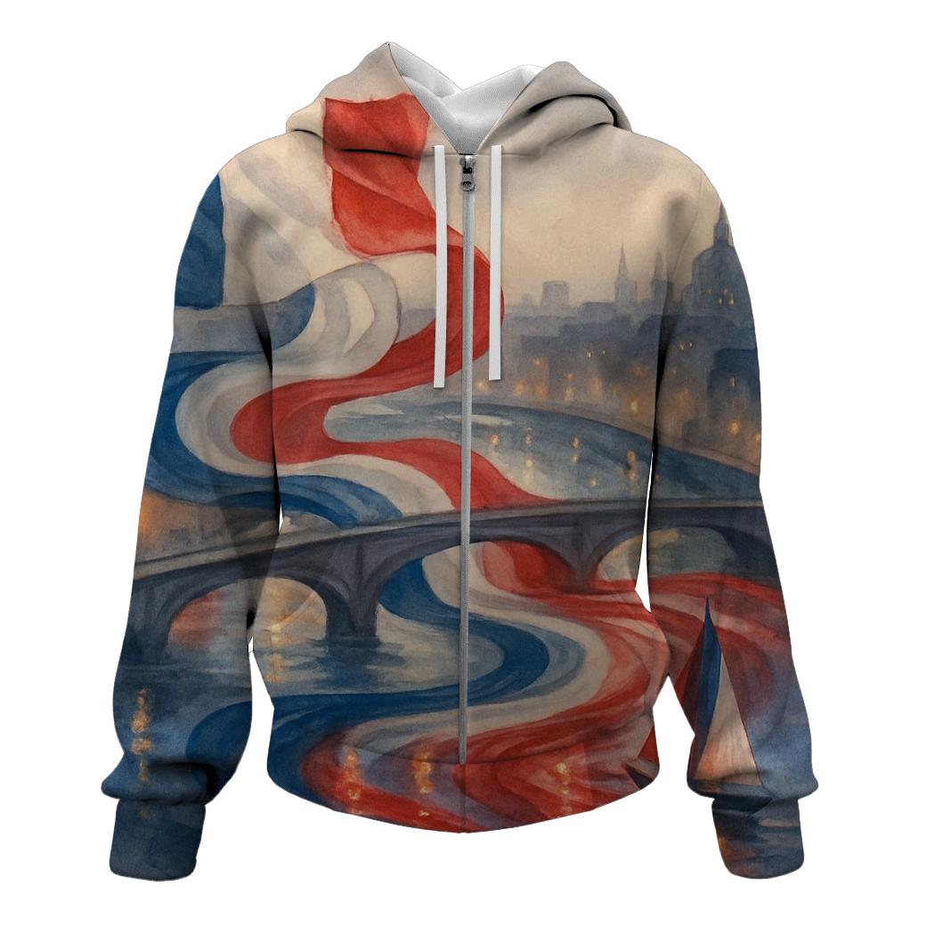 Tricolor Seine Drift hoodie designs