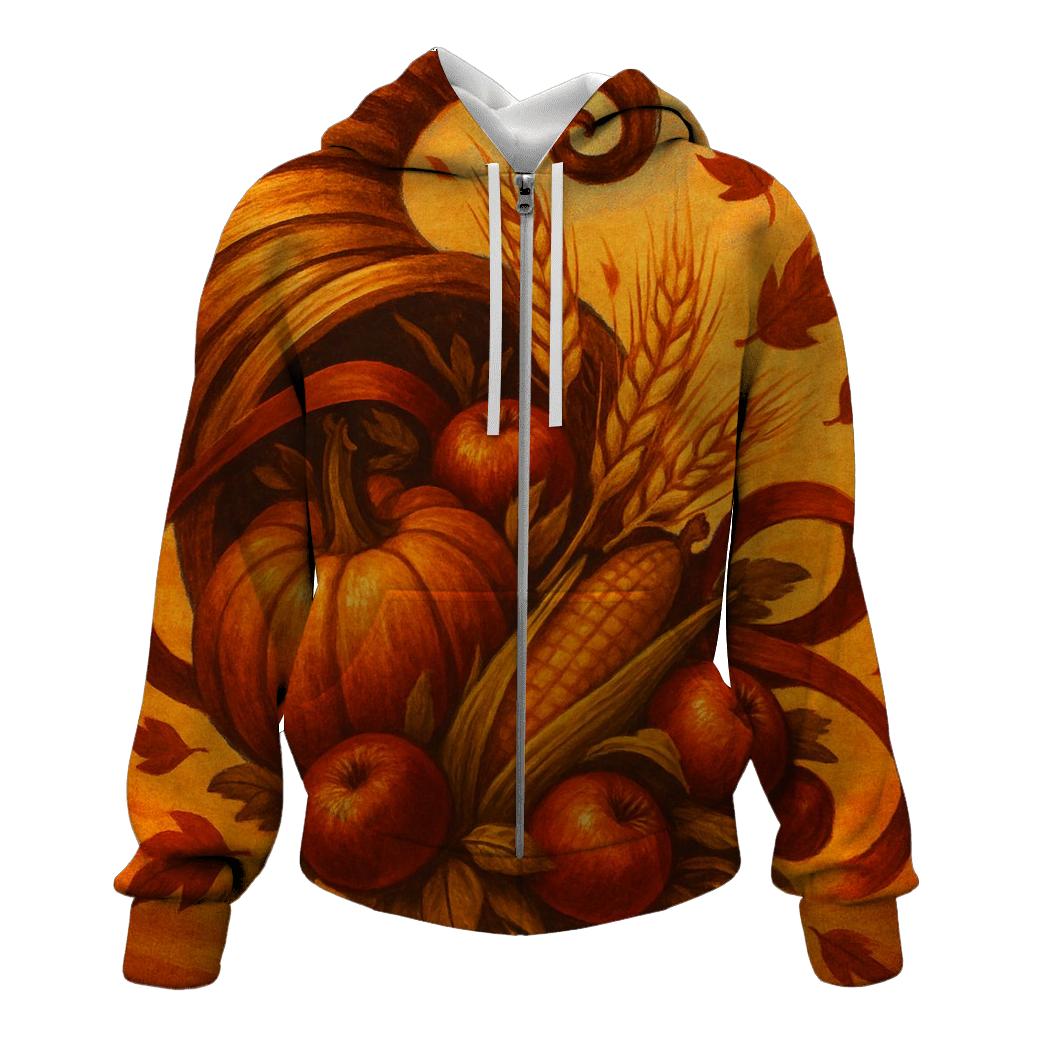 Cornucopia Carousel lightweight hoodies