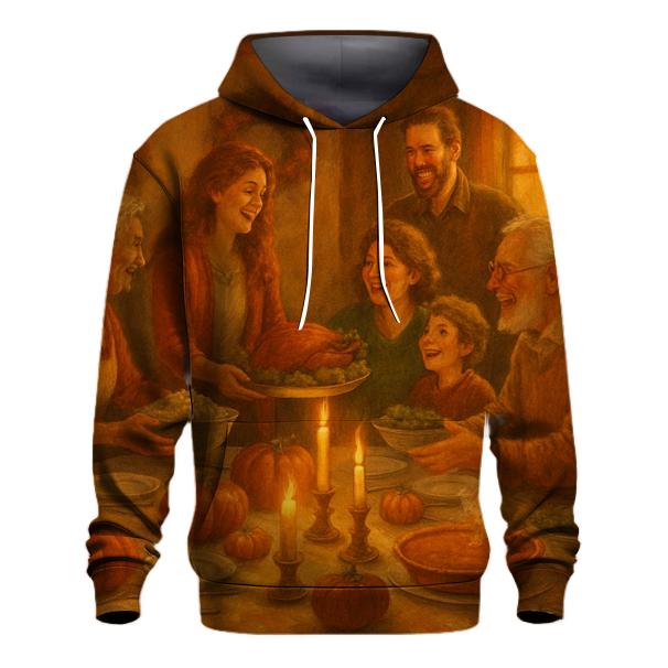 Harvest Hearth Gathering graphic hoodies