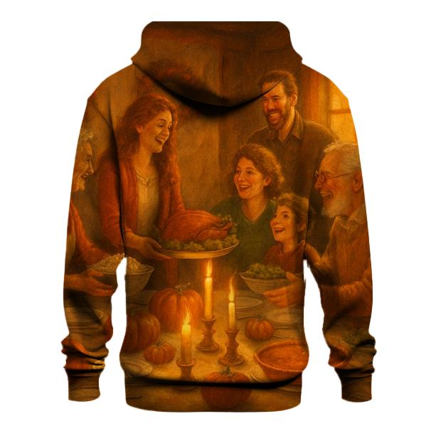 Harvest Hearth Gathering graphic hoodies